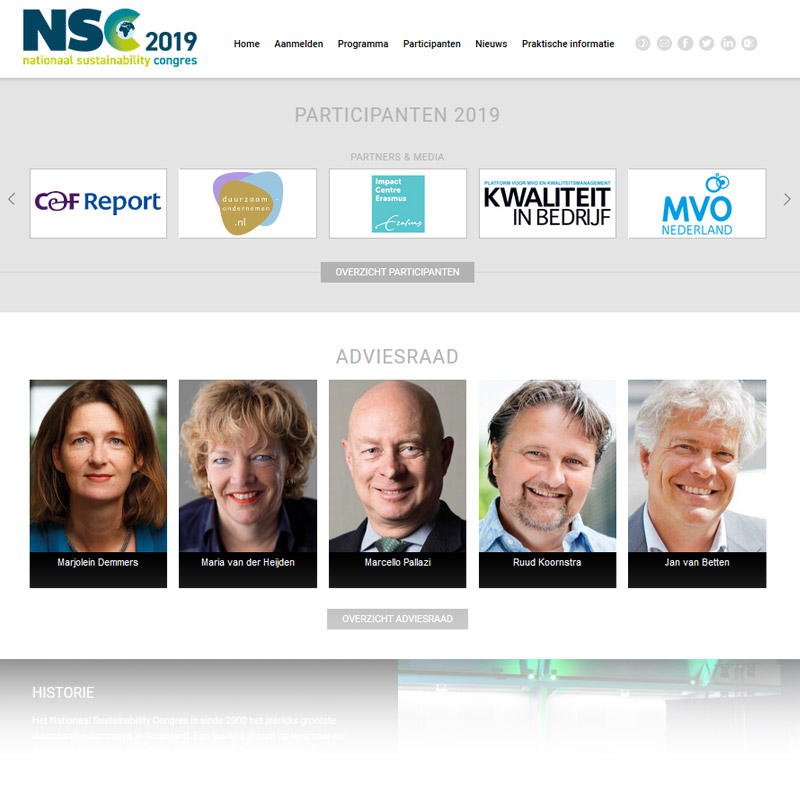 sustainability-congres.nl webdesign